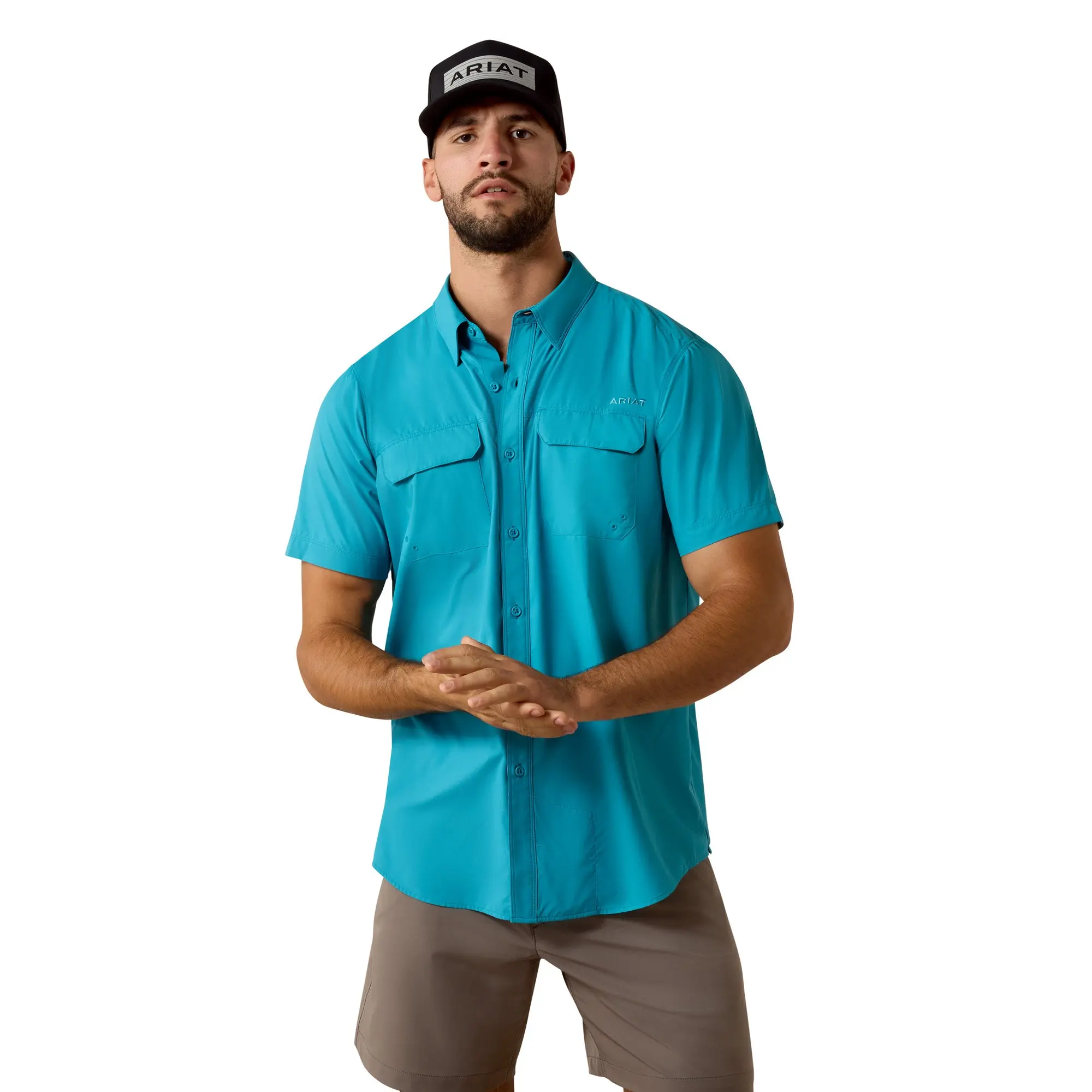 Ariat Men's VentTEK Outbound Blue Moon Fitted Shirt 10073464