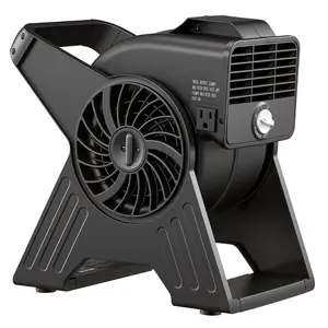 VEVOR Blower Fan, 13 in Portable Utility Floor Fan, 300 CFM, 3 Speeds, Multi-Angle Airflow, Lightweight Portable High Velocity Air Mover, for Drying, Dehumidifying, Carpets, Air Circulation, Cooling