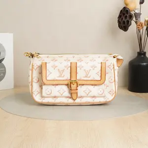 Pre-owned Louis Vuitton Coated Canvas Shoulder Bags Multi Pochette Accessoires D8040712 Vluxury