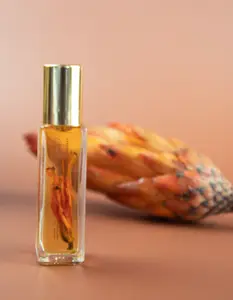YaaDaa Beauty Organic Patchouli Blend Cosmetic Body & Massage Oil - Sunflower-Infused, Earthy Musk Aroma, Nourishing, Healing, Hydrating for Personal Body Care Needs