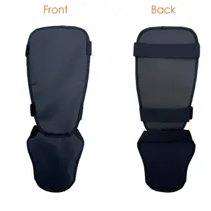Protective Shin Guard Brush Gaiter Lite Version with a Layer of Sponge Cushion for Trimming Weed Eating Mowing Cutting Waterproof