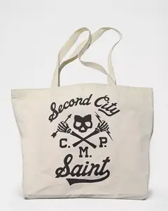CM Punk Second City Saint Ivory Tote Bag