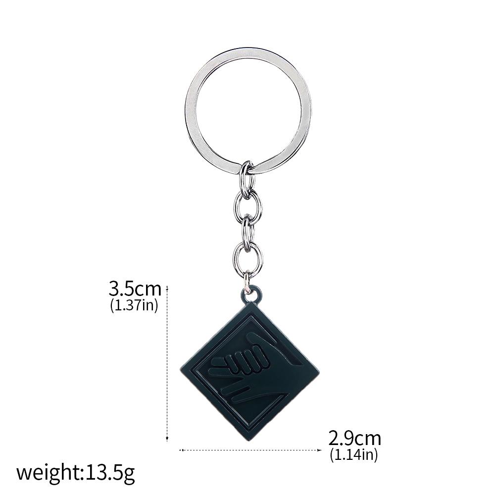 Anime JJK Keychain Weapon Model Pendant Keyring for Men Jewelry