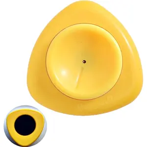 Magnetic Egg Piercer for Hard Boiled Eggs - BPA-Free Plastic Egg Hole Puncher with Safety Lock - Prevent Shell Cracking & Easy Peeling Gadget for Meal Prep, Keto & Bento Box