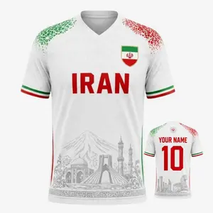 Iran 3D Football Jersey  WC 2026 Fan Shirt Unisex Soccer Sports Jersey ZIV