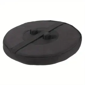 Portable Foldable Stool Pad, Waterproof Oxford Cloth Seat Cushion with Elastic Band , Round Seat Pad for Outdoor Camping Hiking Travel, Outdoor Chair Cushions