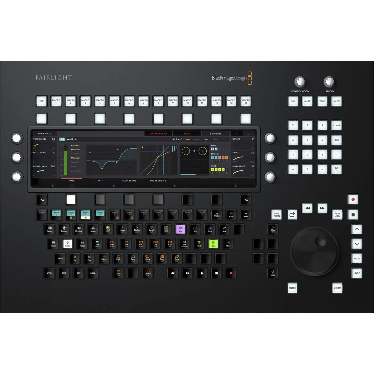 Blackmagic Design Fairlight Console Audio Editor