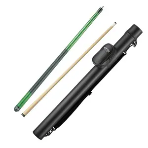 Viper 50-9962 Elite Series Wrapped Cue & Casemaster Q-Vault Supreme Black Cue Case, Green