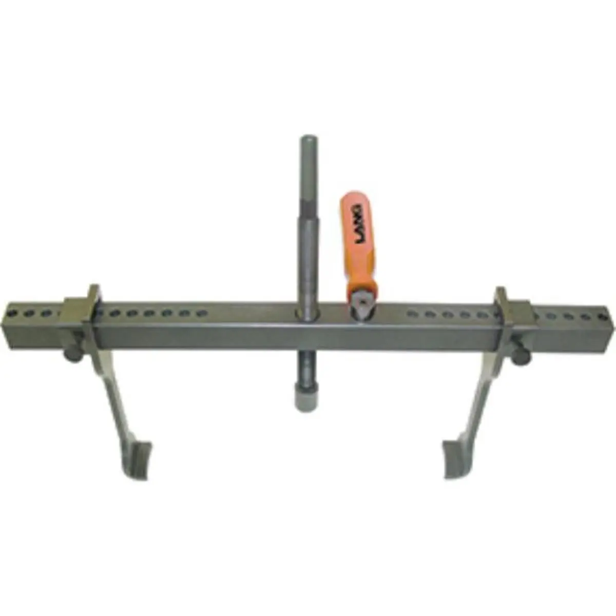 Lang Brake Drum & Rotor Puller - Adjustable Automotive & Motorcycle Repair Tool for Brake Work, 17" Spread, 6" Reach, Uniform Grip on Deteriorated Parts, Maximizes Surface Contact, Reduces Damage, Pulls Drums, Time-Saving Assembly & Disassembly, Automotiv