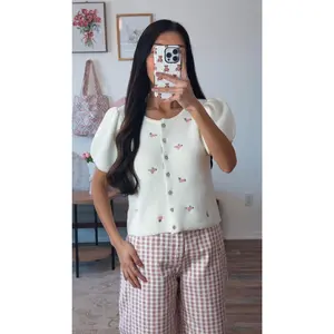 Elizabeth James Rose Top