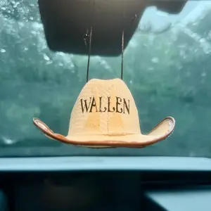 Mini Cowboy Hat Car Ornament