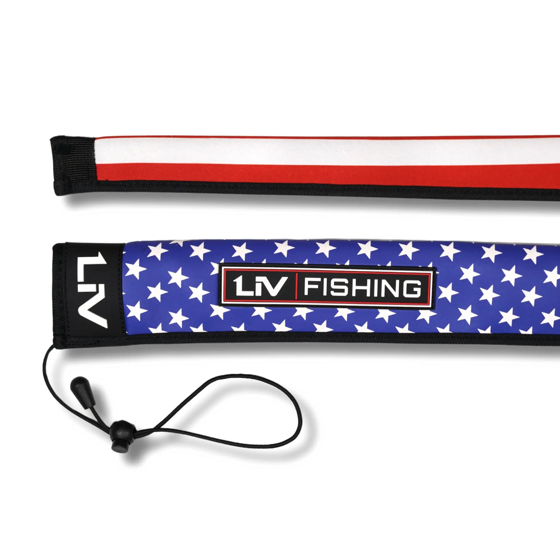LIV Multi-Size Spinning Fishing Rod Sleeves - Floatable, Snag-Resistant Outdoor Protective Gear with Rubber Opening for Grip, 64in/70in Sizes, Fishing Gear and Equipment Accessories