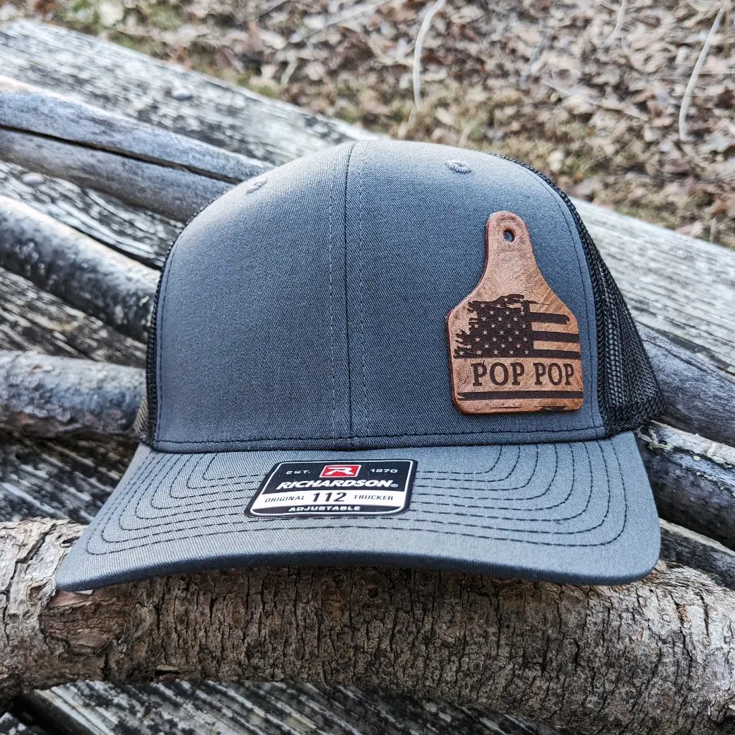 Personalized American Flag Cattle Tag Hat - TikTok Shop