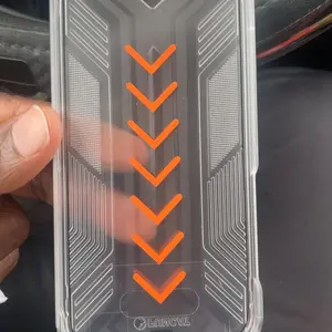 Product Review of [2PCS] FUNCAT GLOBAL Screen Protector For iPhone 1716/15/14/13/12 Dust-free Applicator (Reusable Easy Installation) Headset Covered, Fully Protection, Fingerprint-proof, Electroplated Layer, Tempered glass from G**S ** E**R