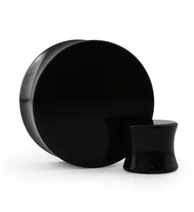 Black Acrylic Plugs