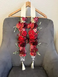 Graduation Flower Stole