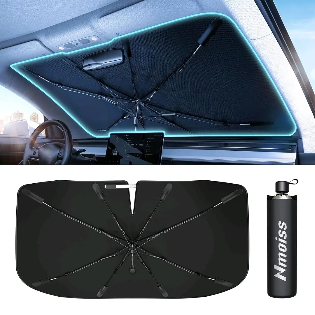 Nmoiss Windshield Sun Shade Umbrella for Car