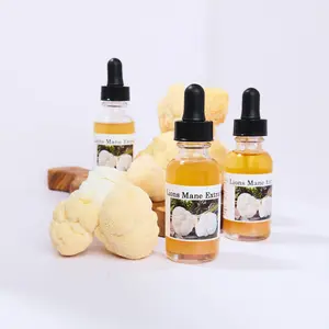 Lion's Mane Brain Booster Mushroom Tincture for Cognitive Function - Improves Memory and Focus