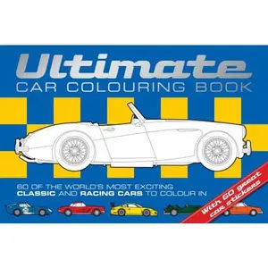 USED-Ultimate Car Colouring Book: Sixty of the World's Most Exciting Classic and Racing Cars T by Picthall, Chez (Paperback)