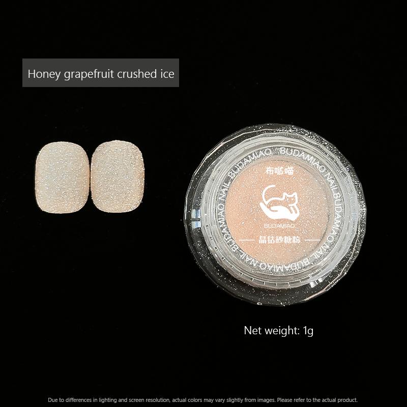 Diamond Shimmer Nail Glitter Powder, Sparkly Nail Art Decoration, DIY Manicure Supplies for Salon & Home Use