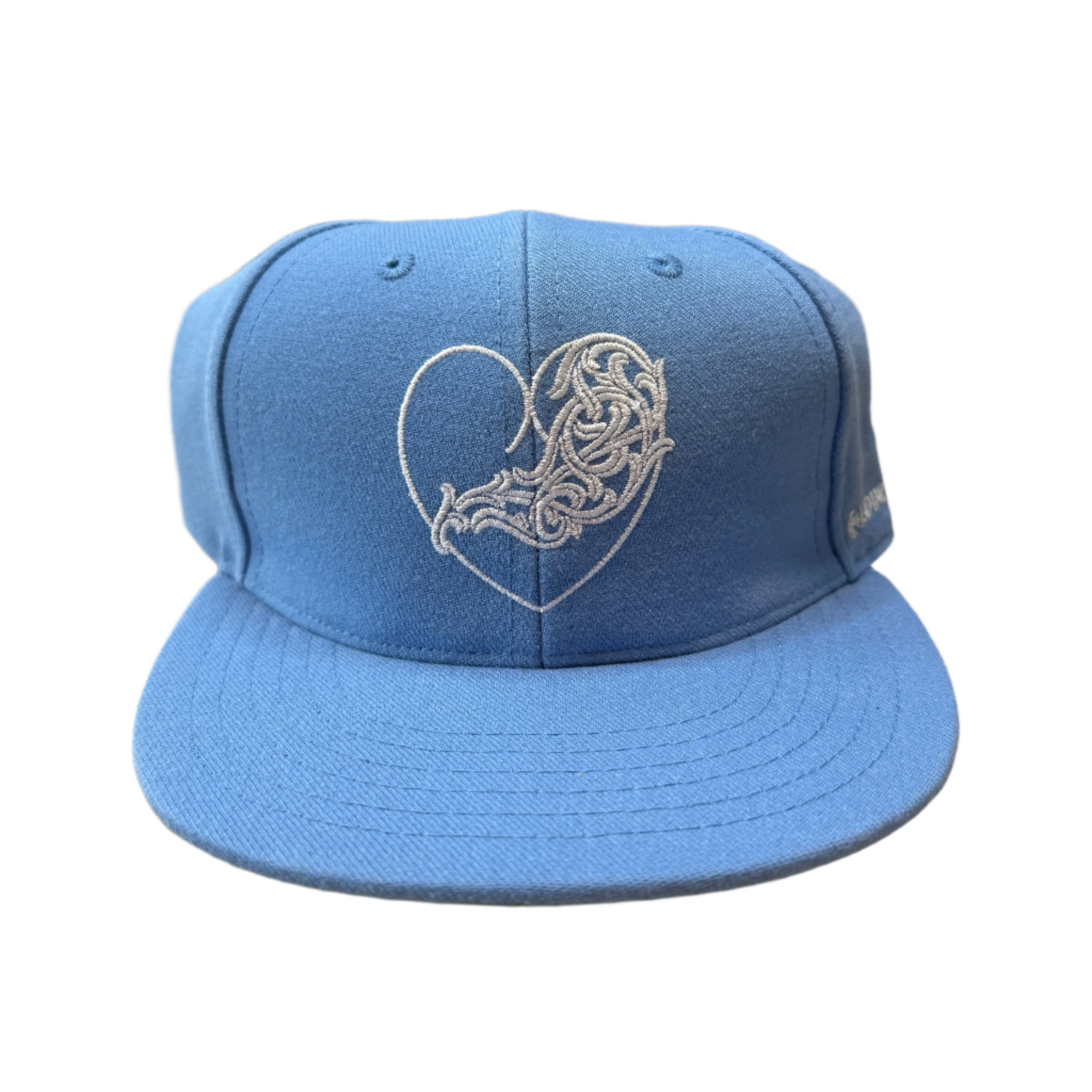 Designer-Inspired Streetwear Trucker Hat with Graphic Patch, Mesh Back Adjustable Snapback Cap for Men and Women, Chrome Hearts