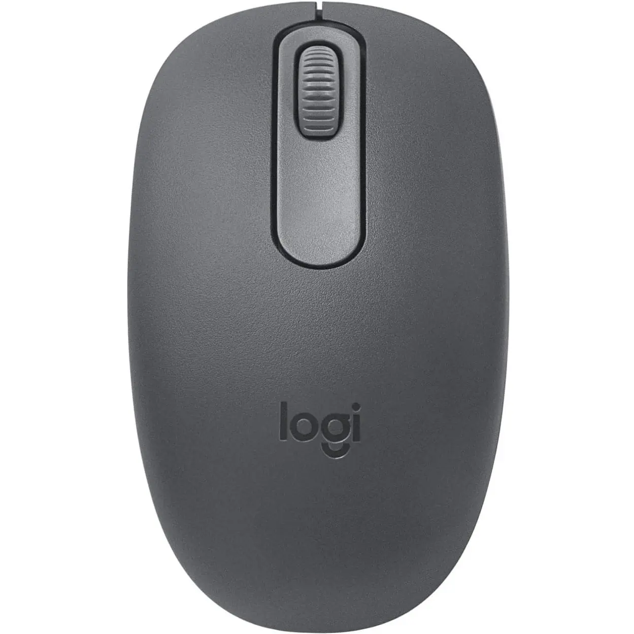 Logitech - M196 Lightweight Bluetooth Wireless Optical Mouse Compact 3-Button Ambidextrous Mouse with Smooth Tracking - Wireless - Graphite