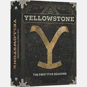 Yellowstone Complete Series DVD - Seasons 1-5 (S5 Part 1 & 2, 14 Episodes