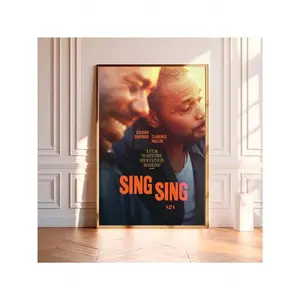 Sing Sing --Movie Poster Canvas Print, Wall Art, Room Decor, Art Poster For Gift Canvas Painting Posters And Prints Wall Art Pictures For Living Room Decoration