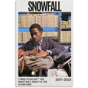 Franklin Saint Poster,Snowfall TV Show (2) Canvas Painting Wall Art