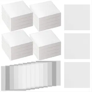 2000 Pcs Cellulose Weighing Paper Sheet Laboratory Sample Weighing Paper Weigh Papers, Nitrogen Free, 4 x 4 Inches