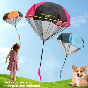 Children's Hand-Thrown Parachute Toy Aerial Parachute with Soldier Parachute Outdoor Sports Toy for Youth All Seasons 6 Pack Endless Fun Safe Materials Perfect for Parks Beaches and Backyard Adventures