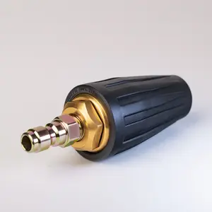 Turbo Washer Nozzle, 4000 PSI Rotating Pressure Washer Nozzle with 1/4'' Quick Connect, Car Wash Accessories for Cleaning Brick, Concrete, Vinyl Surfaces