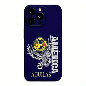 Aguilas Del America Wall Phone Case for iPhone 17 16 15 14 13 12 11 17Air plus pro promax Mexican Football League players. Cover