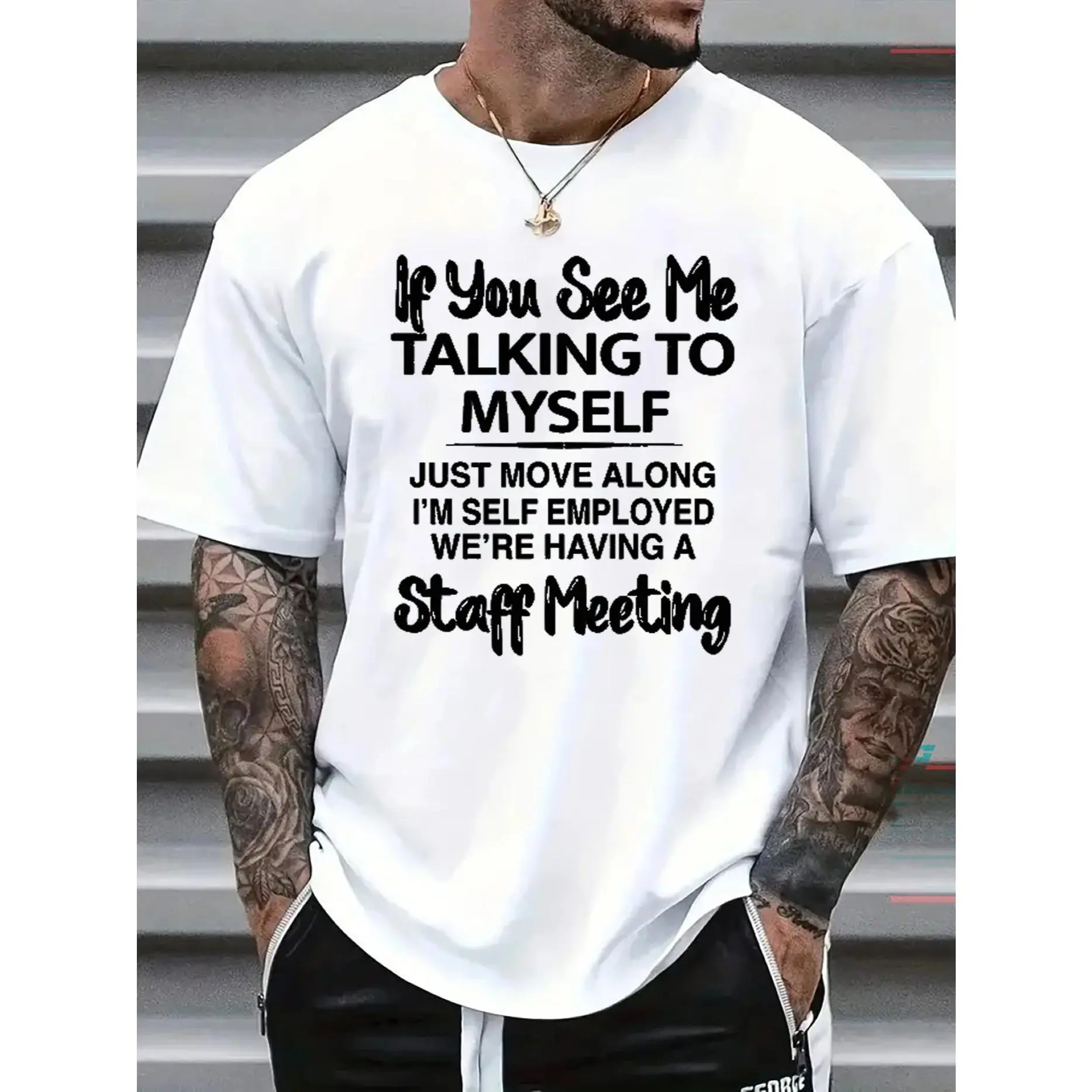 Men Casual Short Sleeve Tee 1 Pcs 100% Heavy Cotton - Comfortable Crew Neck, Soft Adorable Tees Tops
