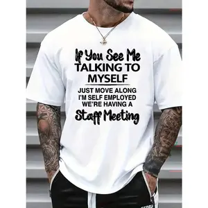 Men Casual Short Sleeve Tee 1 Pcs 100% Heavy Cotton - Comfortable Crew Neck, Soft Adorable Tees Tops