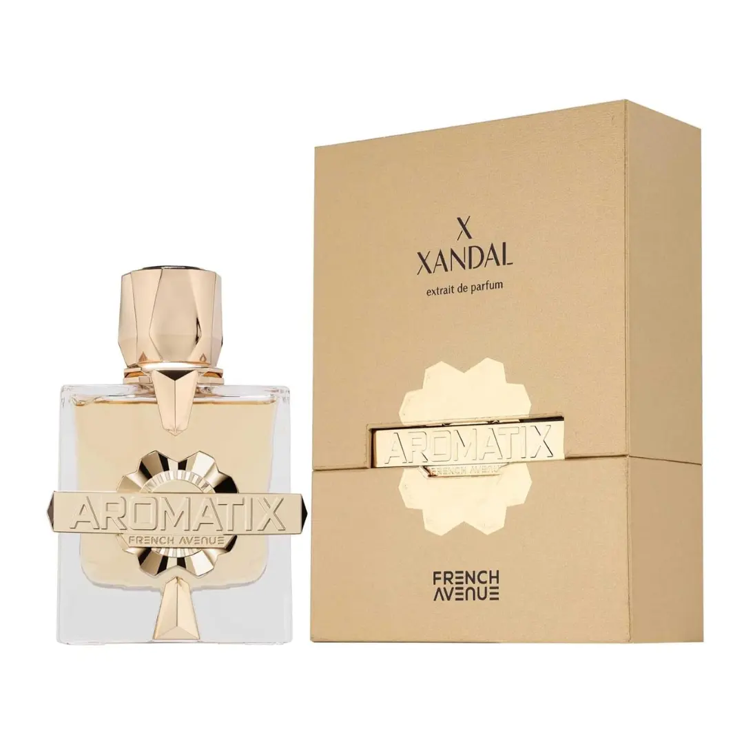 French Avenue Aromatix X Xandal Extrait de Parfum For Unisex 3.4 oz | Unisex Woody Amber Fragrance for Men & Women | Long-Lasting Arabian Perfume