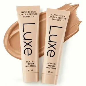 Women's Flawless Foundation - Instantly Adapts to Skin Tone - Buildable Light-to-Medium/Medium Dark-to-Dark Coverage - 12-Hour Wear - Natural Dewy Finish
