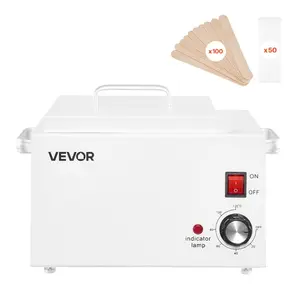 VEVOR Single Wax Warmer, 3000ML 300W Professional Wax Warmer for Hair Removal, 32 - 248 Adjustable Non-Stick Waxing Heater Pot with 100PCS Waxing Sticks for Home Use, Beauty Salon, SpaVEVOR Super Brand Day