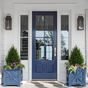 2 Pcs 24 In Lifelike Artificial Cedar Tree Suitable for Indoor and Outdoor Decoration Fake Potted Tree Fake Plant with Realistic Trunk and Leaves Decorative