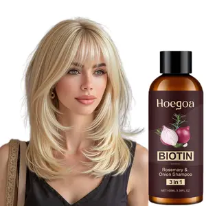 3-in-1 Onion Hair Growth Shampoo — Deep Cleansing, Nourishing & Repairing Formula, Helps Strengthen Hair Roots & Reduce Hair Loss for Men & Women