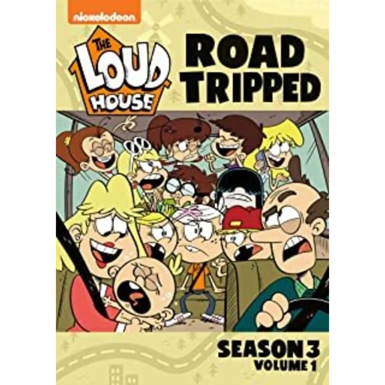 The Loud House: Road Tripped - Season 3, Vol. 1  [DVD Video Disc] 2 Pack, Ac-3/Dolby Digital, Dolby, Dubbed, Widescreen