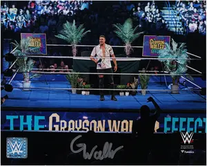 Grayson Waller WWE Autographed 8" x 10" The Grayson Waller Effect Photograph - Fanatics Authentic Certified