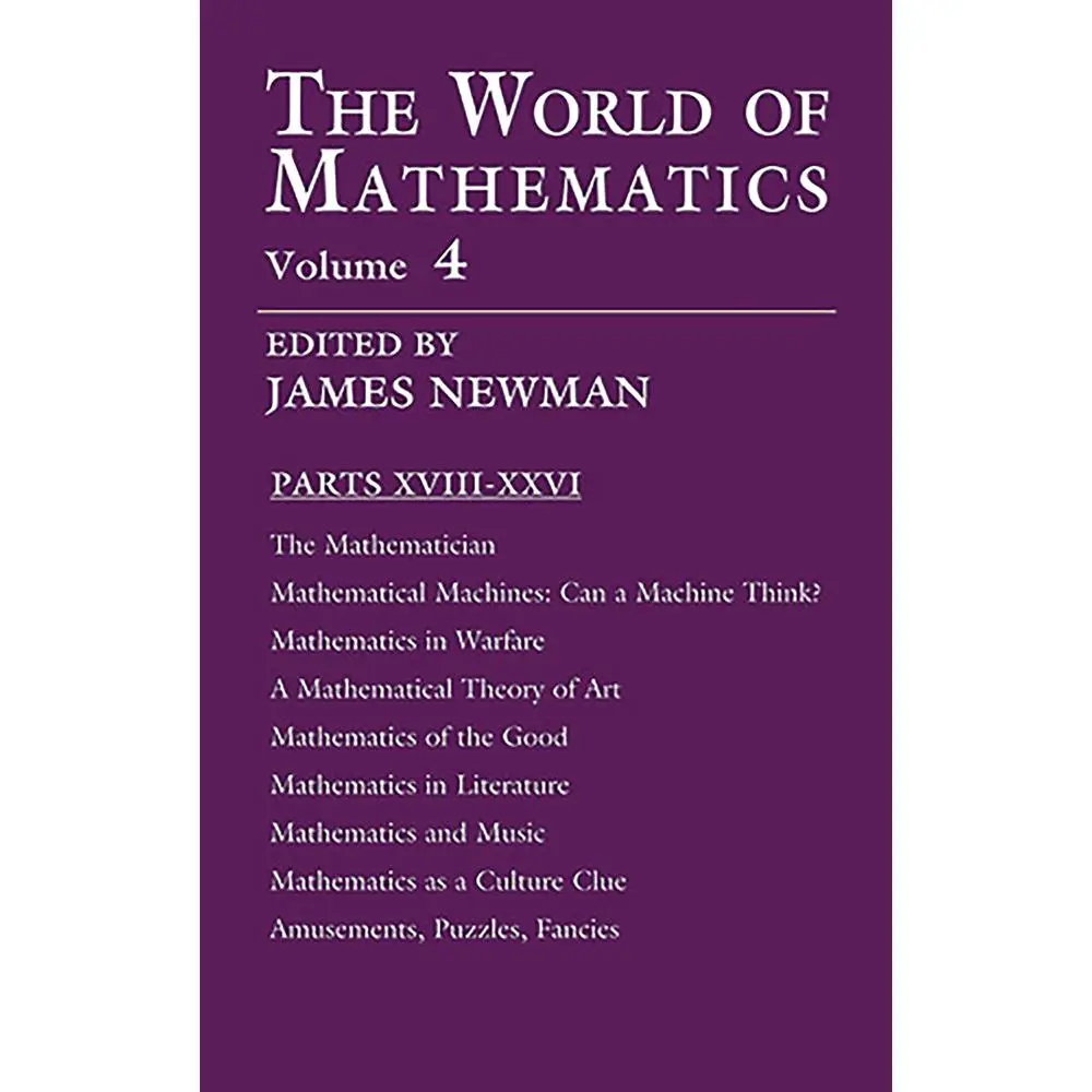USED-The World of Mathematics, Vol. 4: Volume 4 by Mathematics (Paperback)