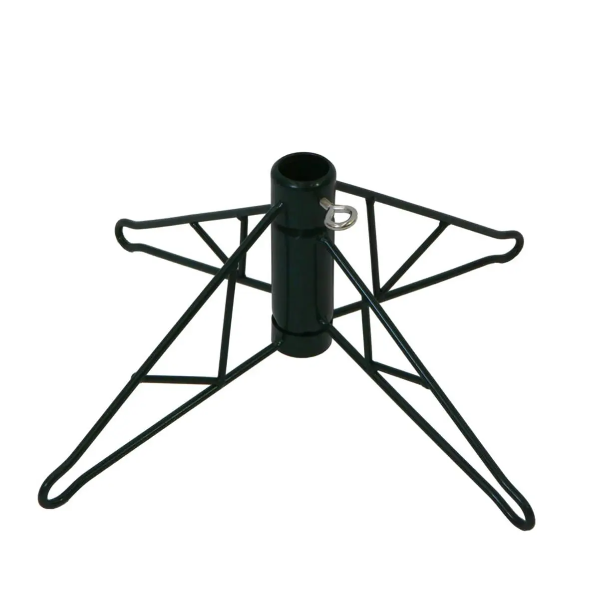 212 MAIN PVC Modern Christmas Tree Stand Base - 34 in Size, 2 in Pole Fit, 10 ft Tree Compatible, Green Festive Decoration Accessory, Home Supplies
