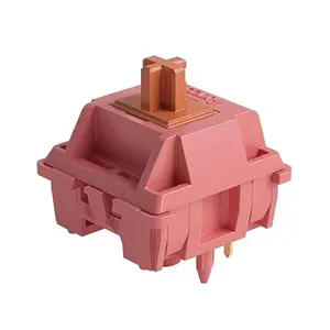 Akko Rosewood Switch, Keyboard Switch for Mechanical Gaming Keyboard, 5-Pin 40gf Linear Pre-Lubed Switches (90pcs)