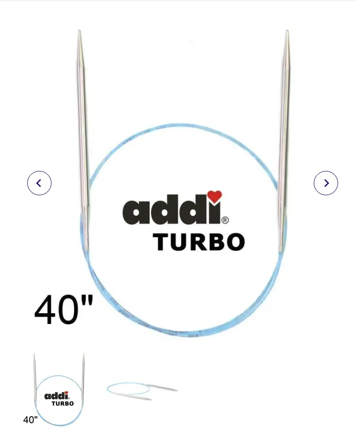 Turbo 40" Circular Knitting Needles