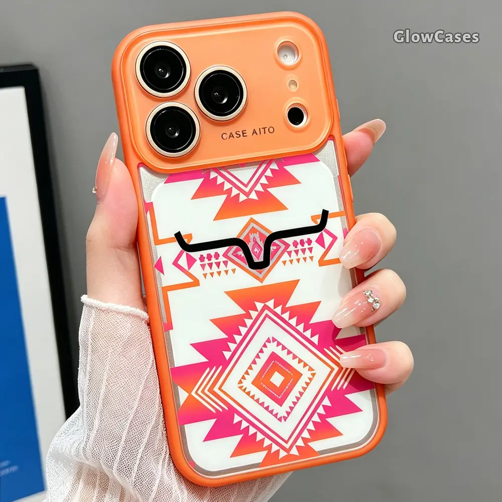 Clear Window Geometric Pattern Phone Case for iPhone 17 16 15 14 13 12 11 Pro Max Plus Air, Cute Clear Window TPU Shockproof Camera Protective Cover Gift GTSC260720018