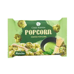 Chef Poppin Matcha Gourmet Coated Popcorn - 20g