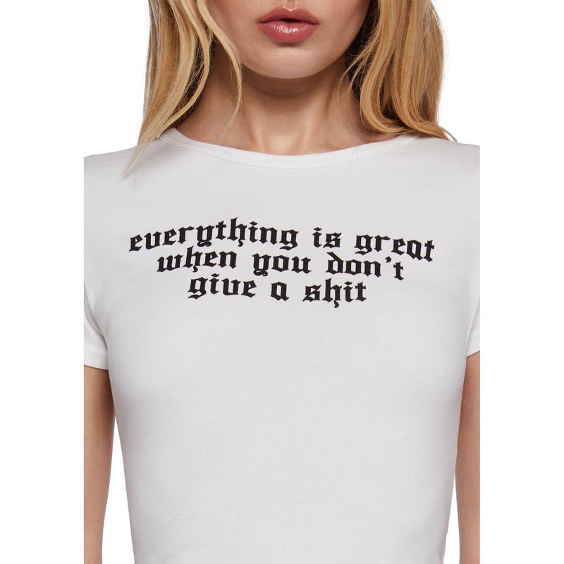 Ambient Everything Is Great Baby Tee
