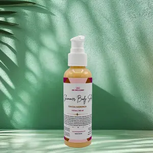 Cocoa Moringa Niacinamide Shimmer Body Silk for Soft Moisturized Skin